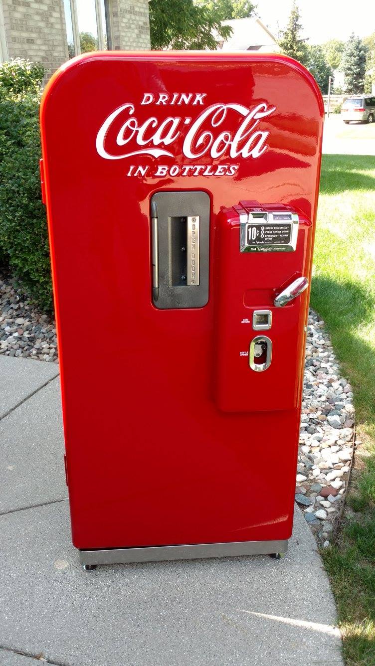 Restored Coke Machine 20