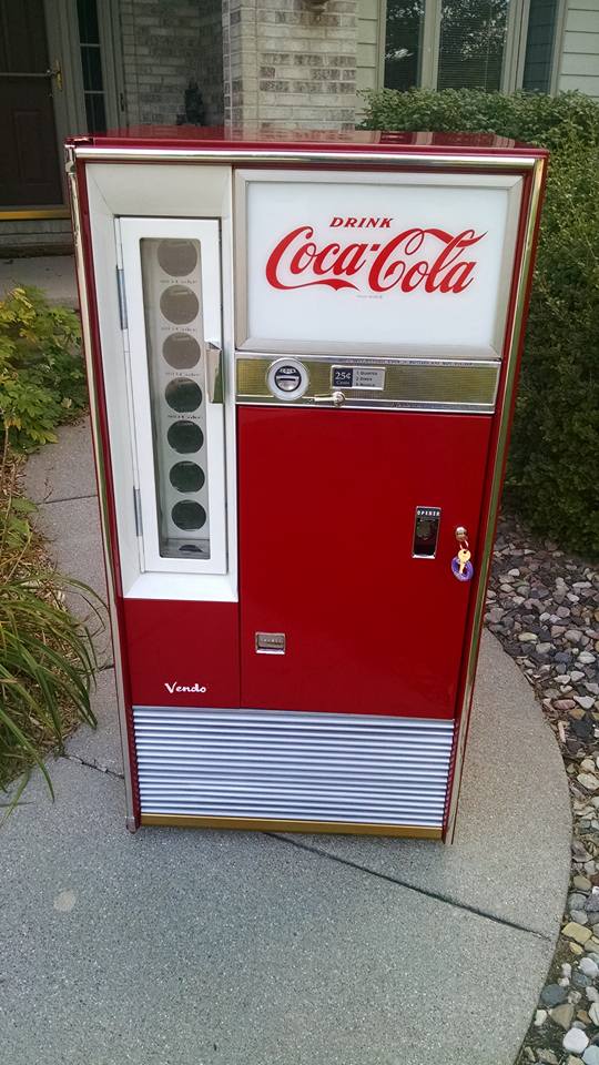 Restored Coke Machine 1