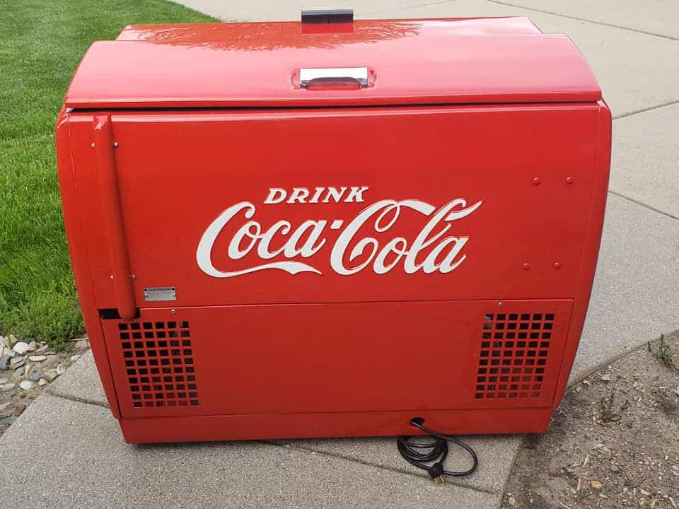 Restored Coke Machine 16
