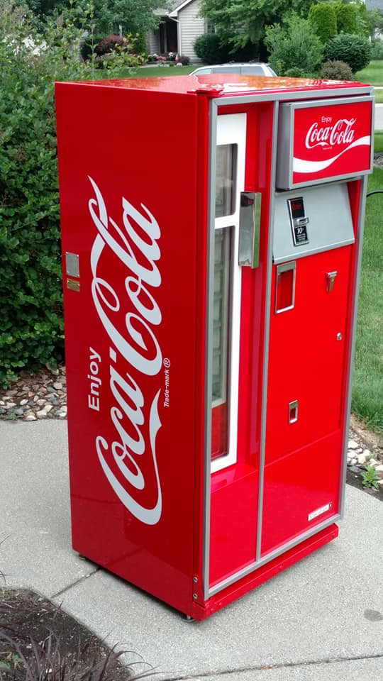 Restored Coke Machine 19