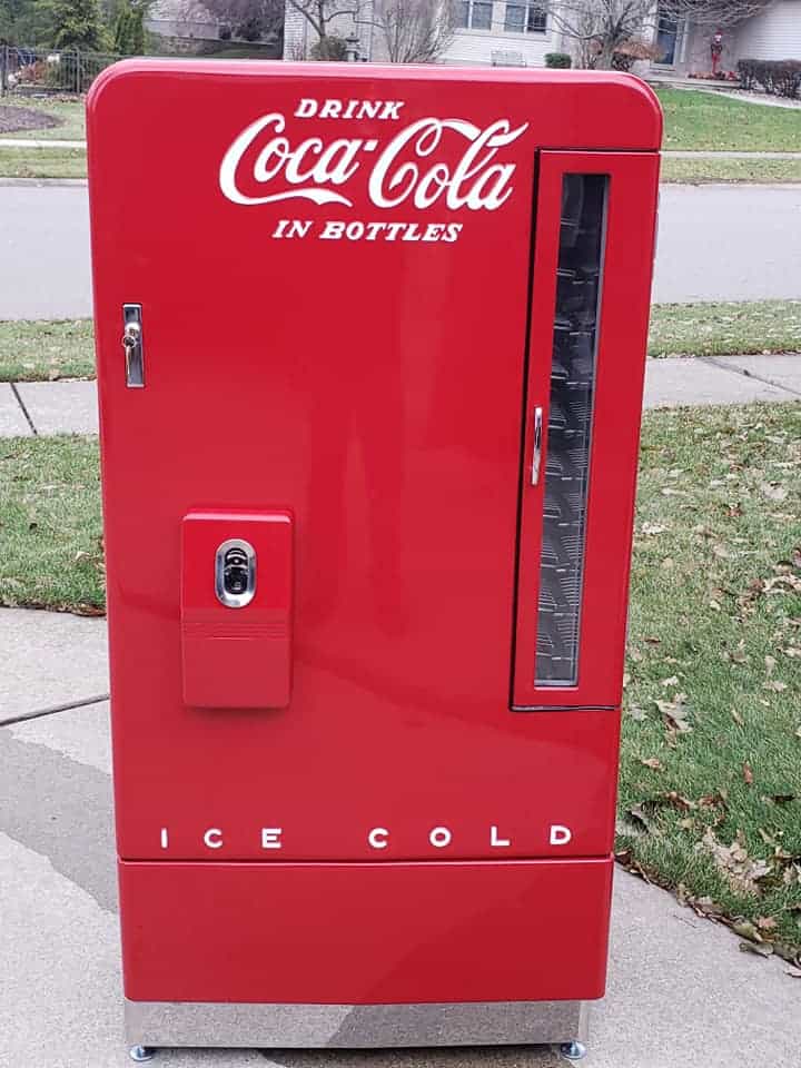 Restored Coke Machine 13