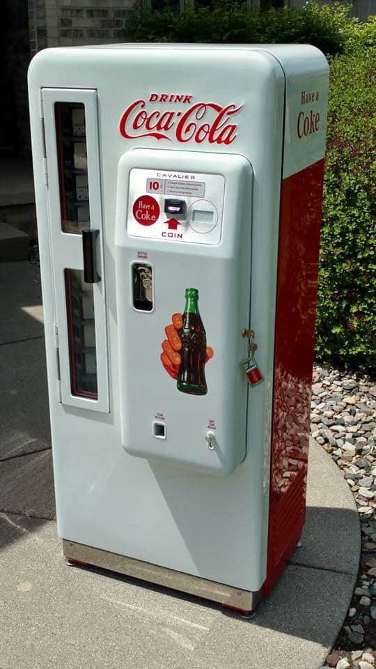 Restored Coke Machine 6