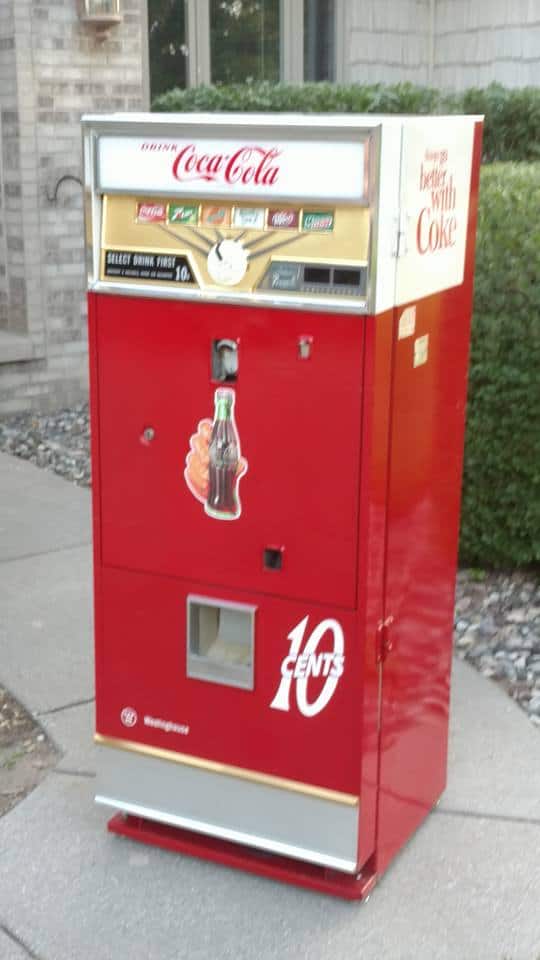 Restored Coke Machine 5