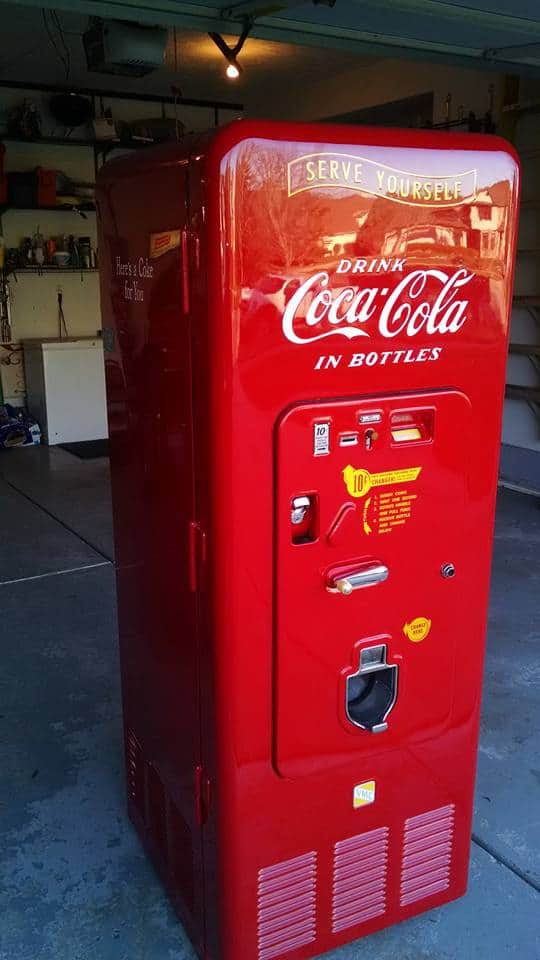 Restored Coke Machine 2