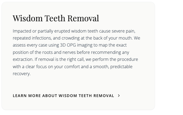 Wisdom Teeth Removal