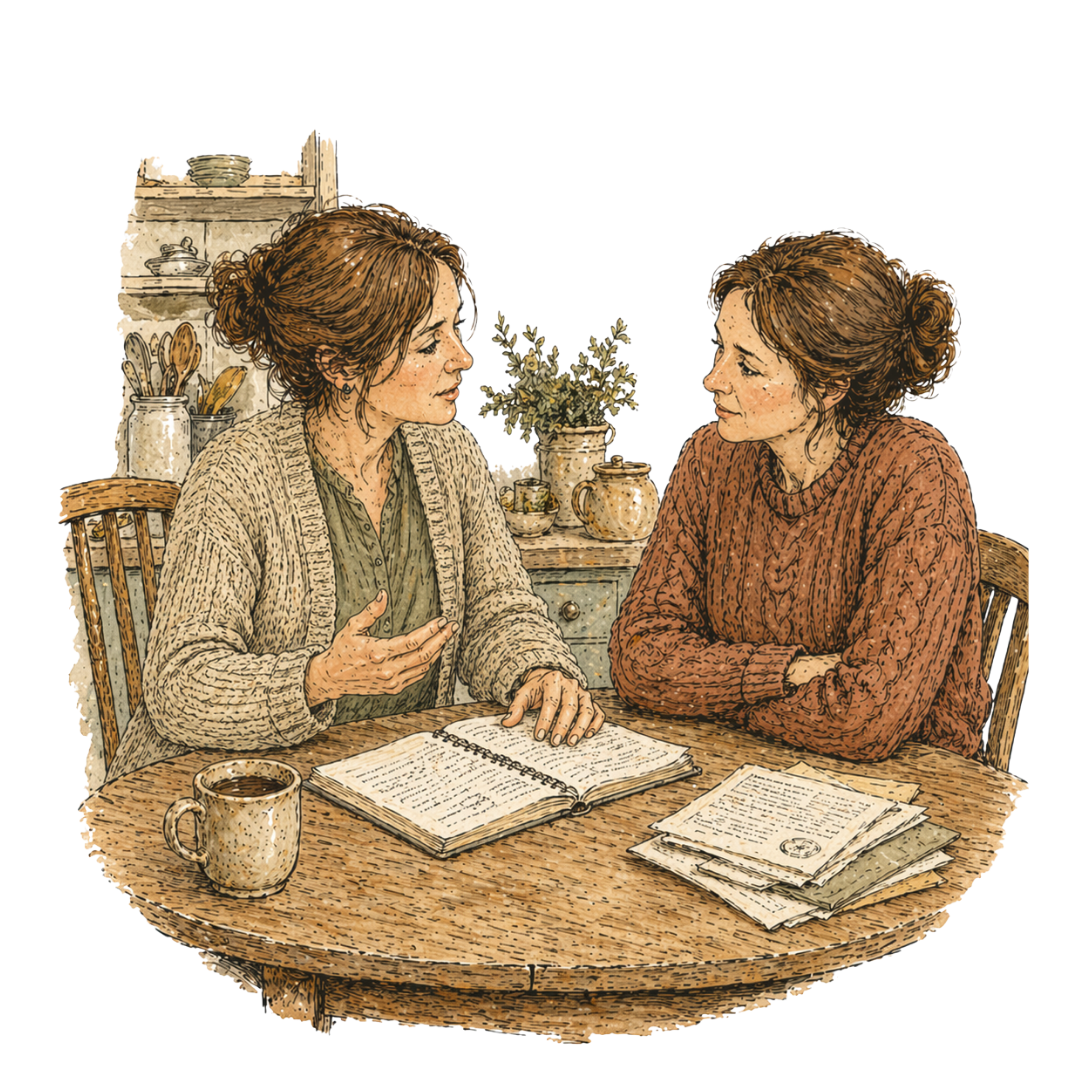 Illustration of parent coaching and collaboration