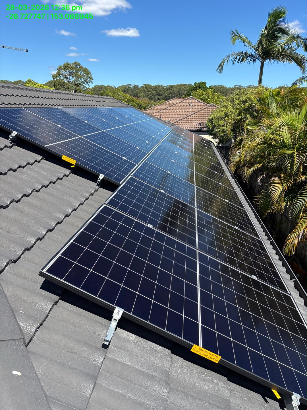 Residential Solar Array - Tile Roof