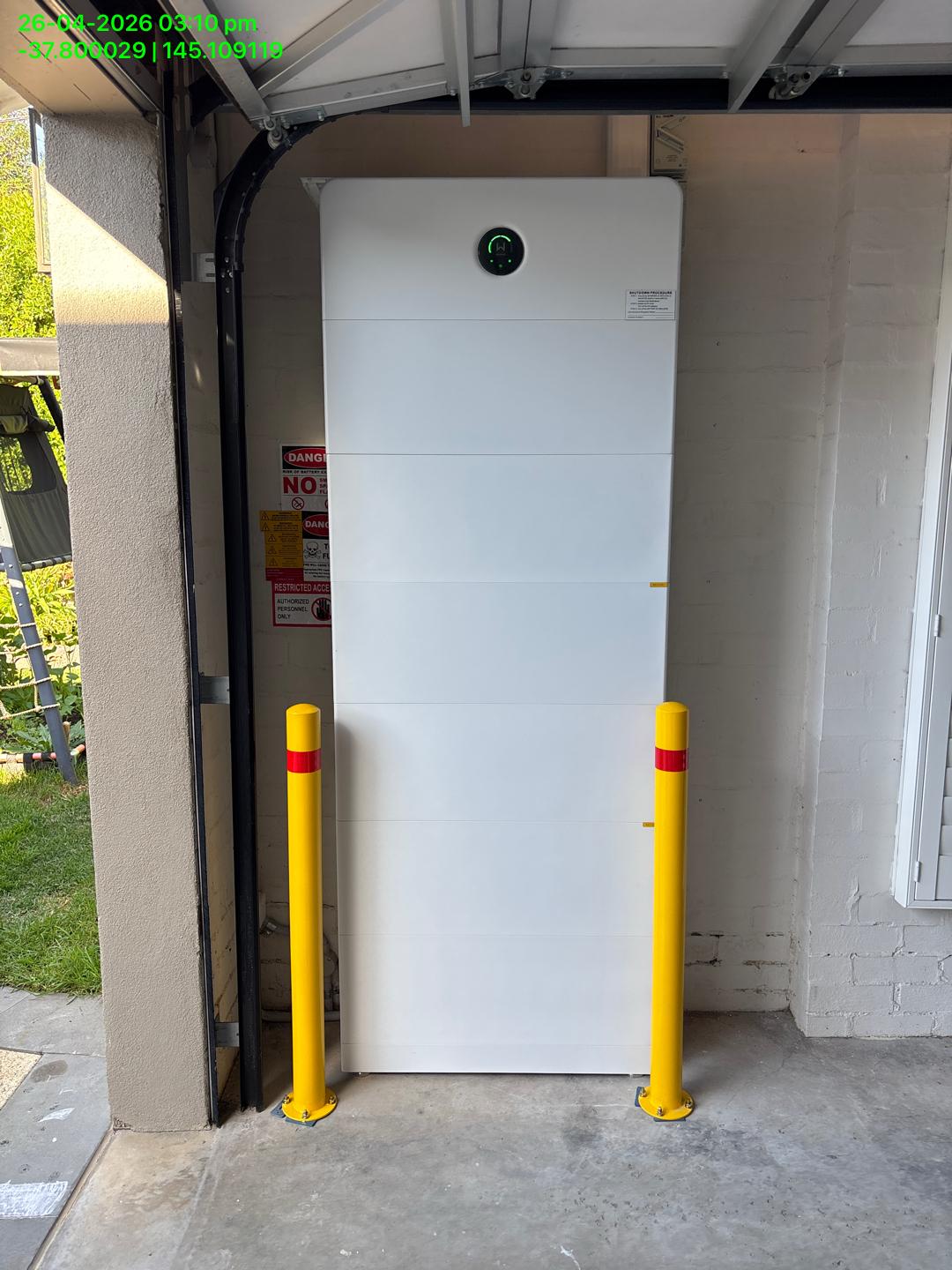 Tesla Powerwall Garage Install
