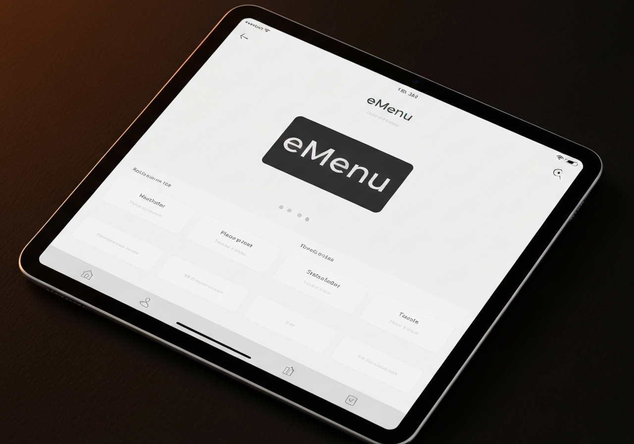 iPad eMenu Self-Ordering