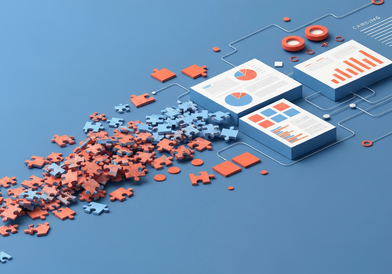 Scattered tools vs organized system