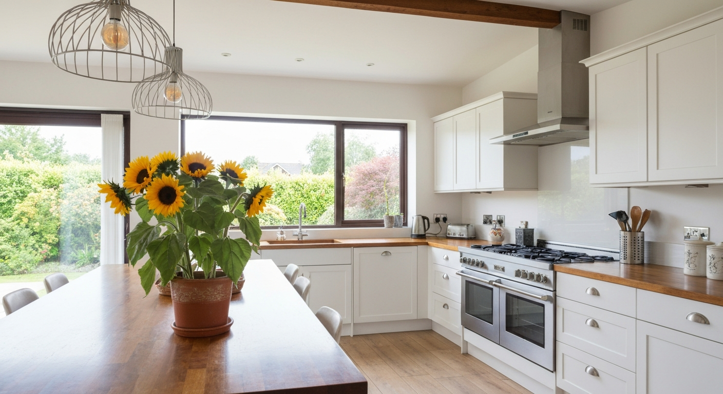 Beautiful modern home kitchen