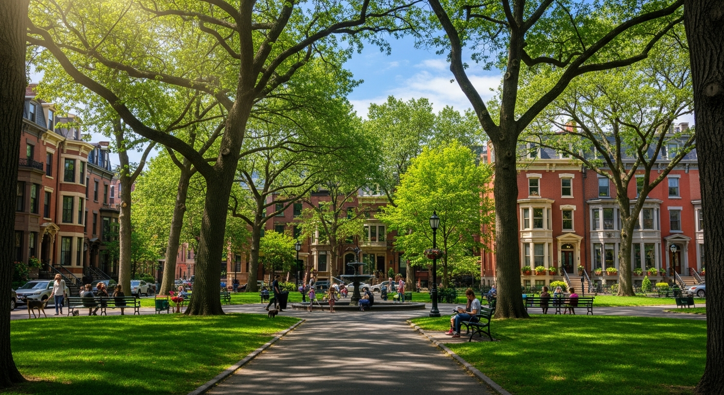 Outdoor lifestyle in Fitler Square