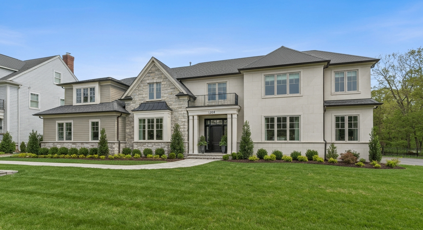 Modern New Construction Home