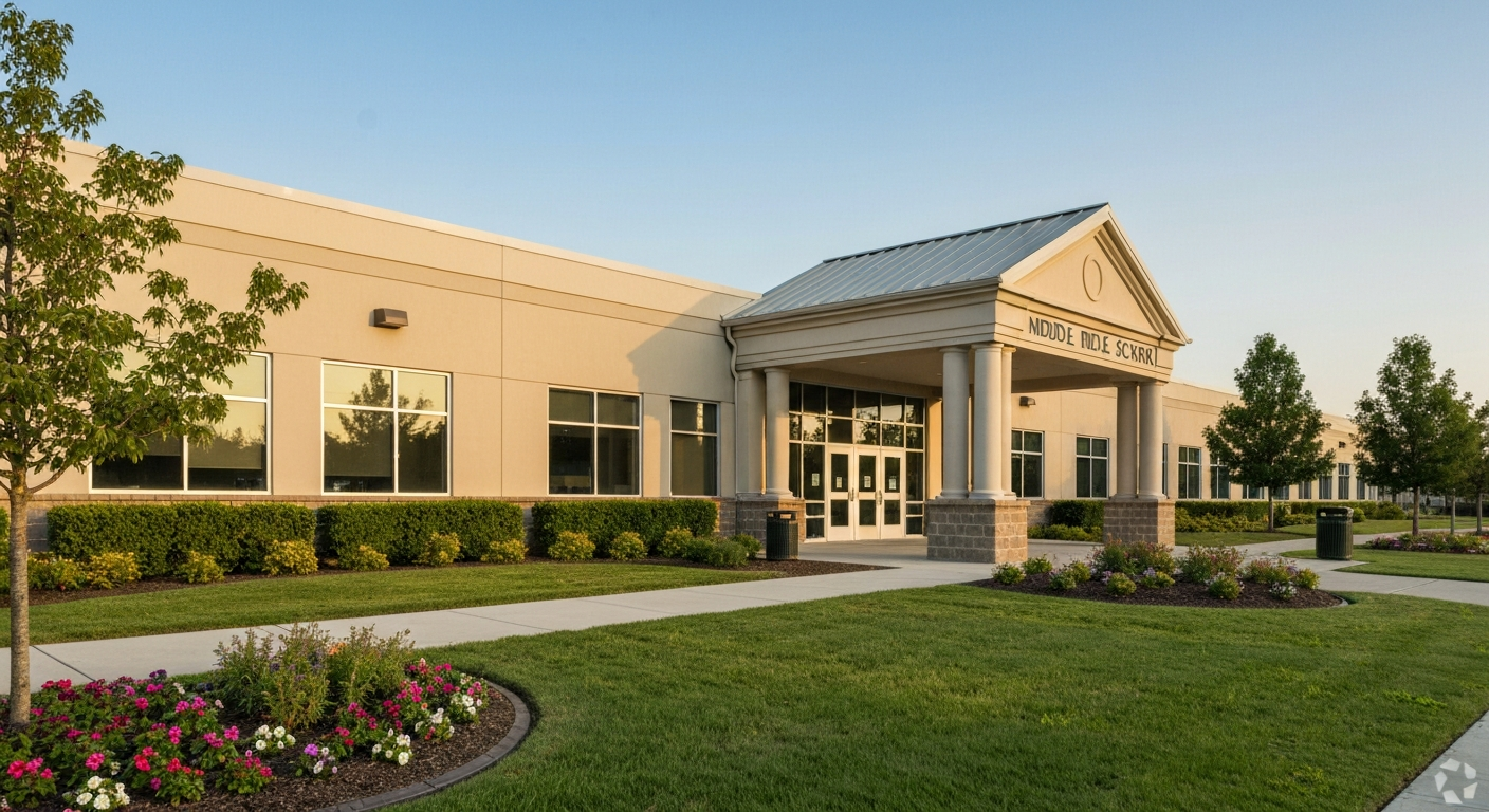 Campus of Beaumont Elementary School serving Devon, PA