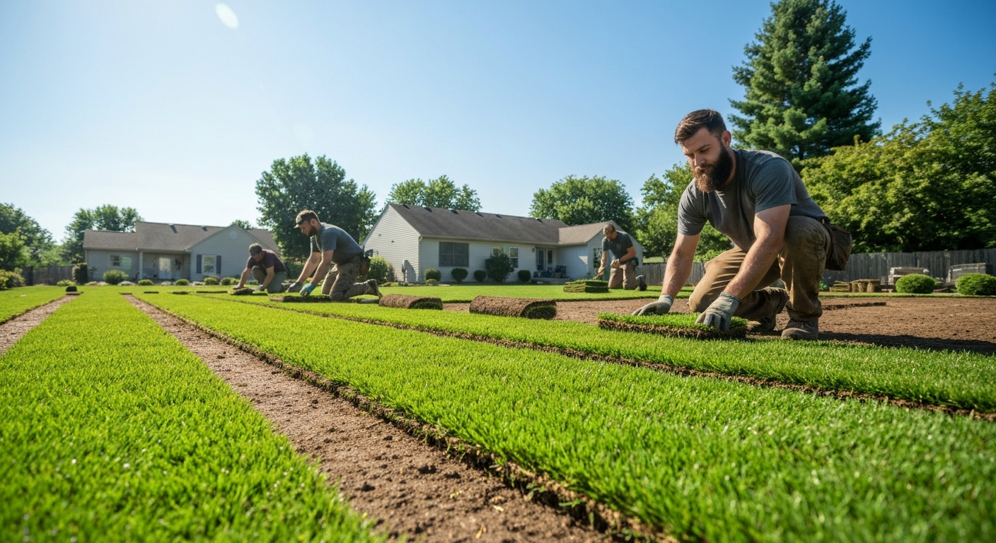 Why Professional Sod Installation is Better Than DIY in Florida