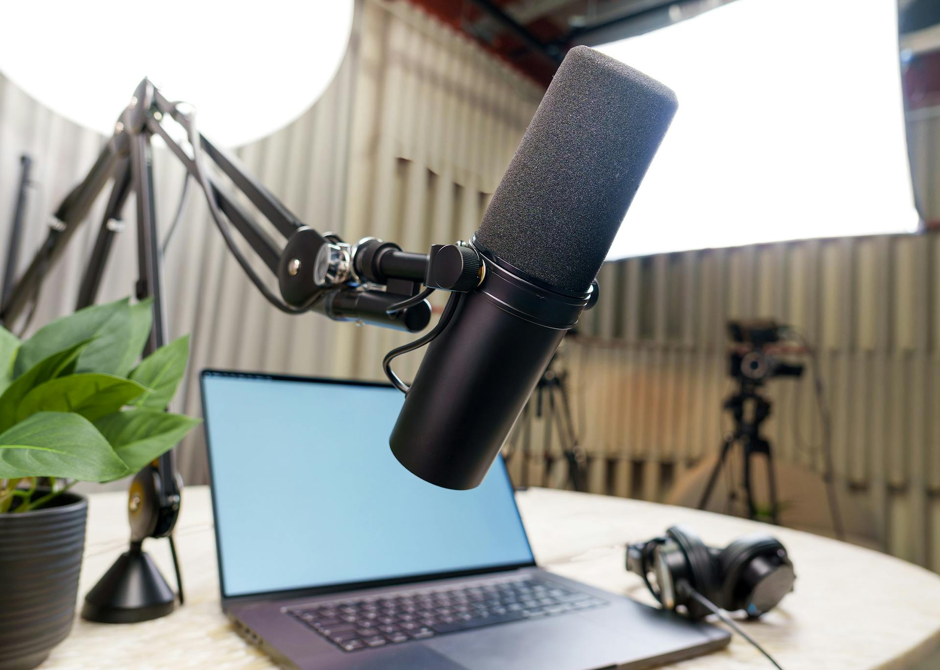 Podcast Recording Session