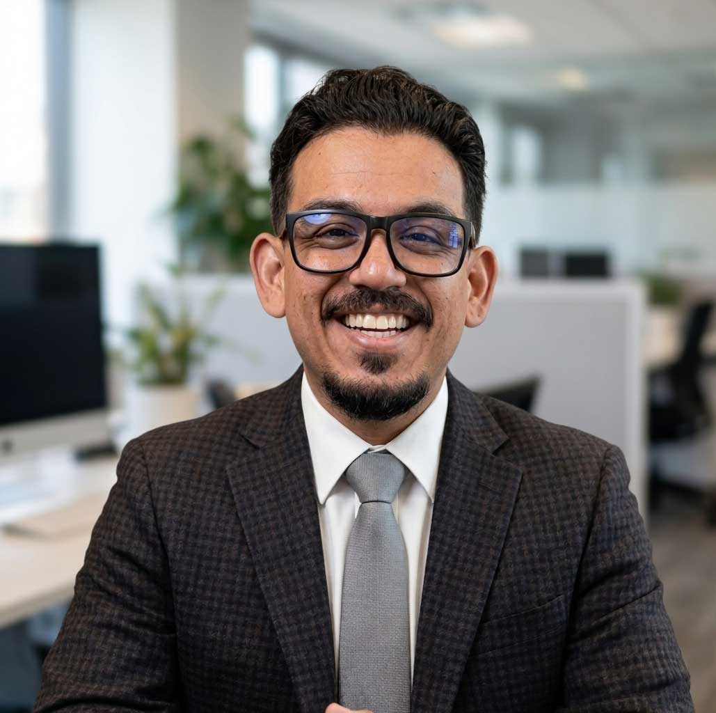 Javi Gonzalez, Founder of Smartzilla, working at a desk