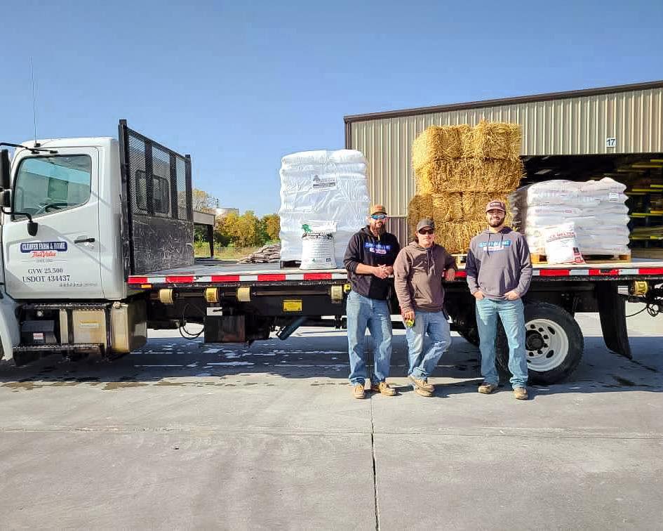 Loaded Delivery Truck