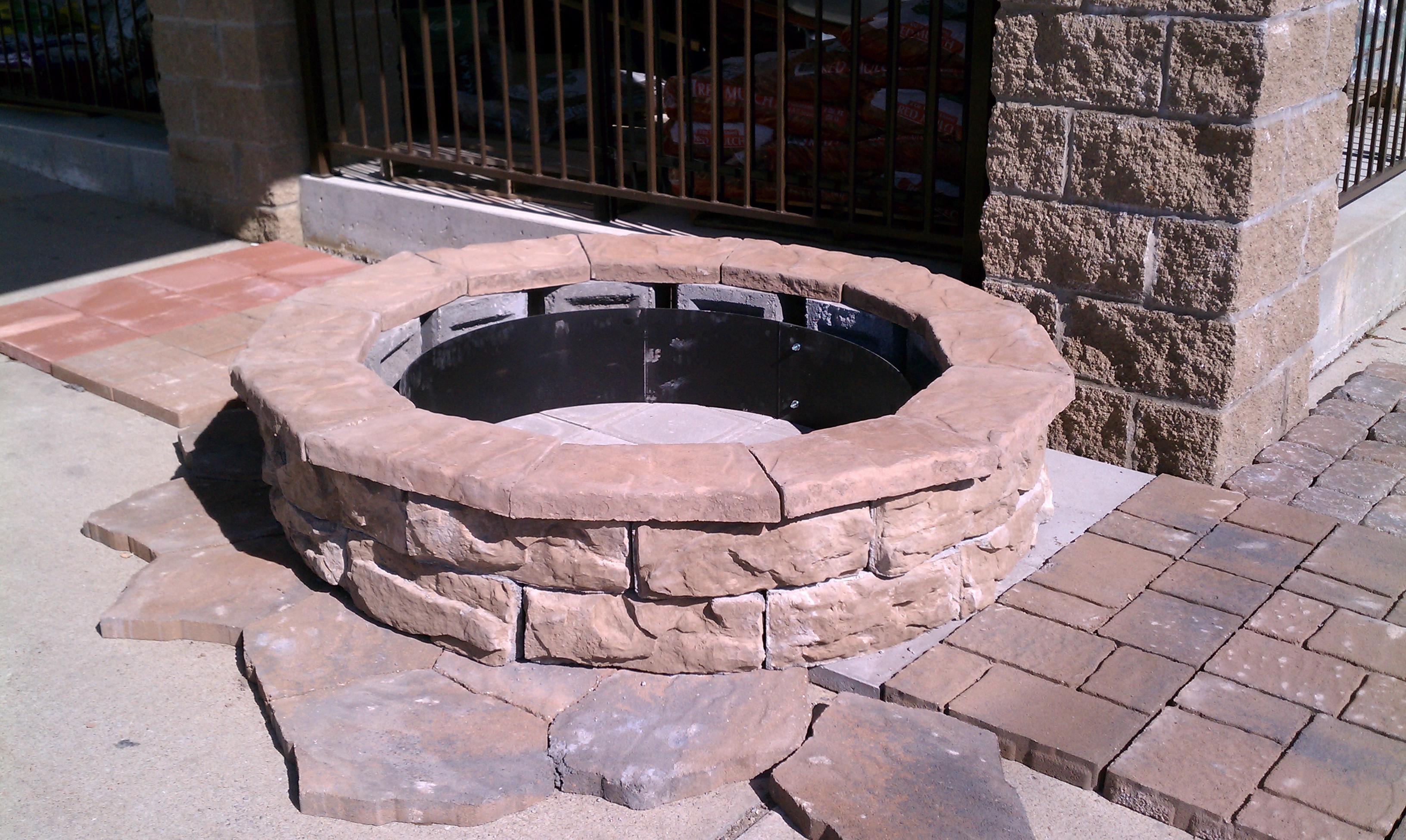 Fire Pit Display