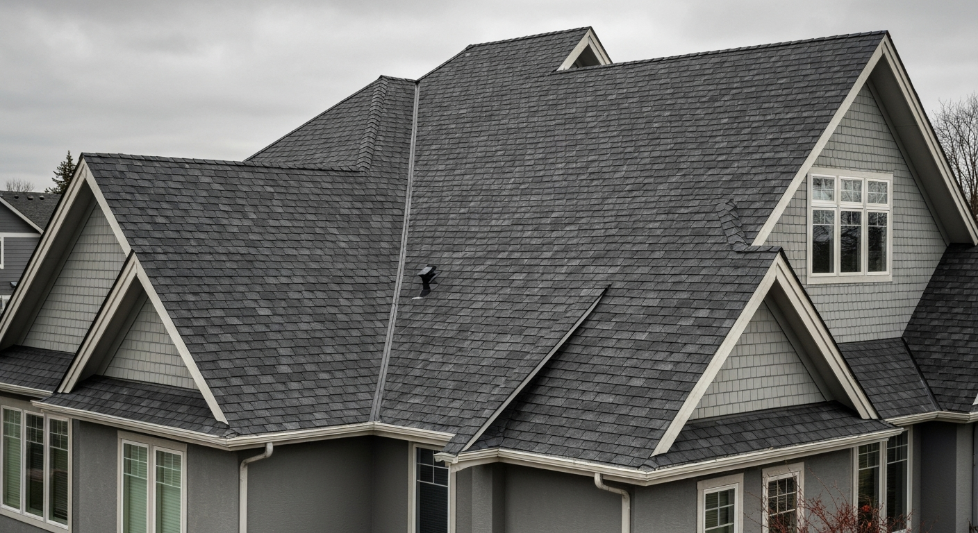 Residential roofing installation