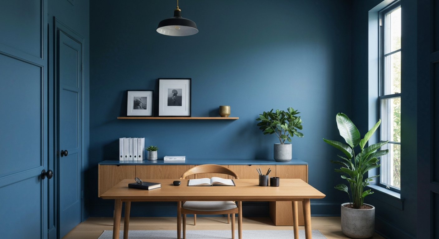 The Psychology of Color: Choosing Paint for Your Home Office