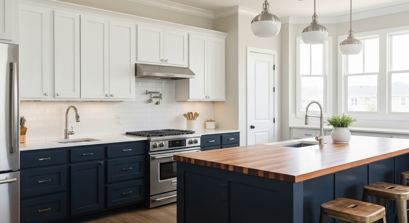 Transforming Your Kitchen with Two-Tone Cabinets
