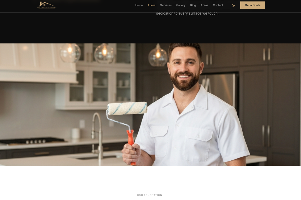 Painting in progress