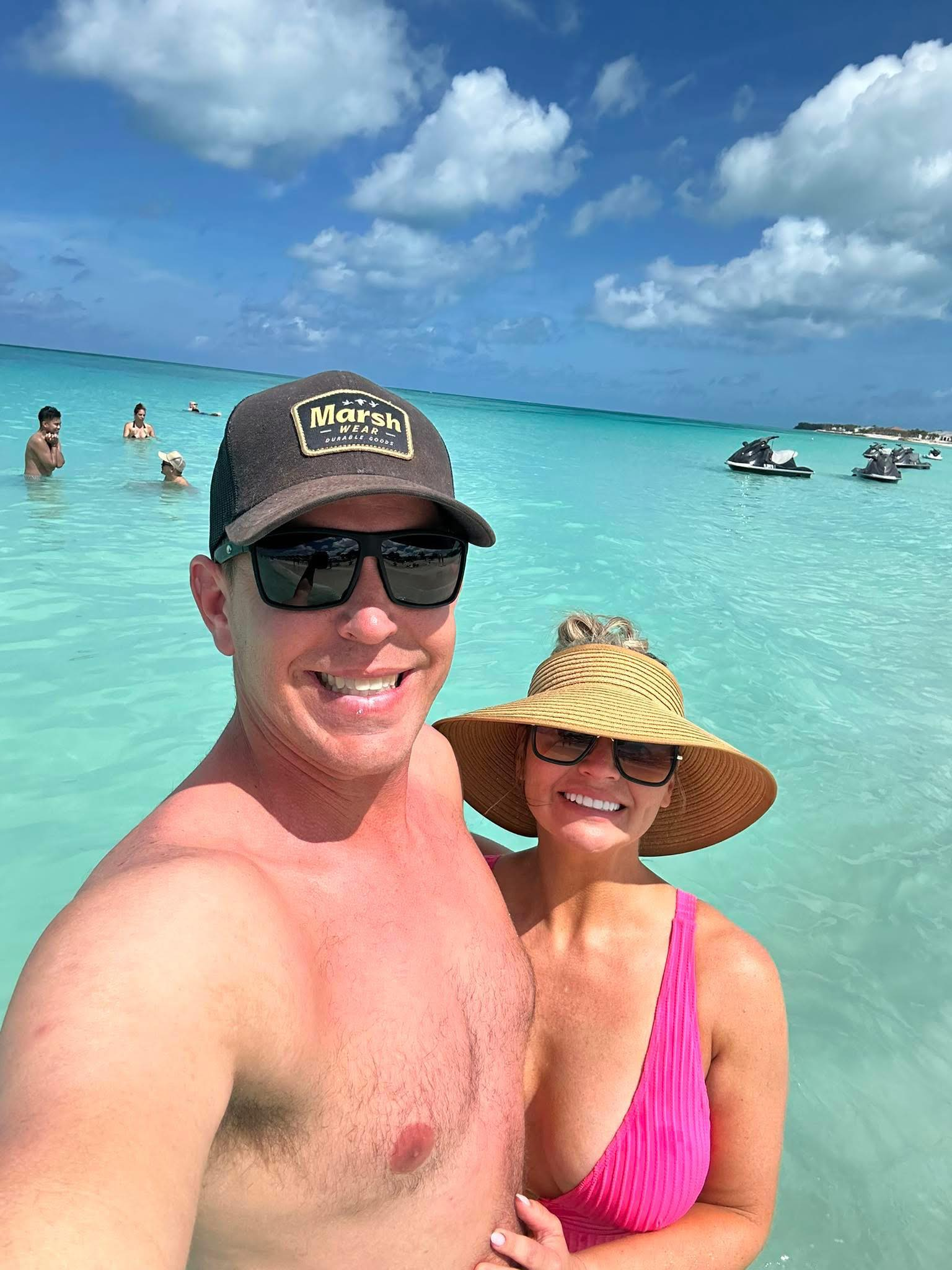 Alyssa and Chase at the beach