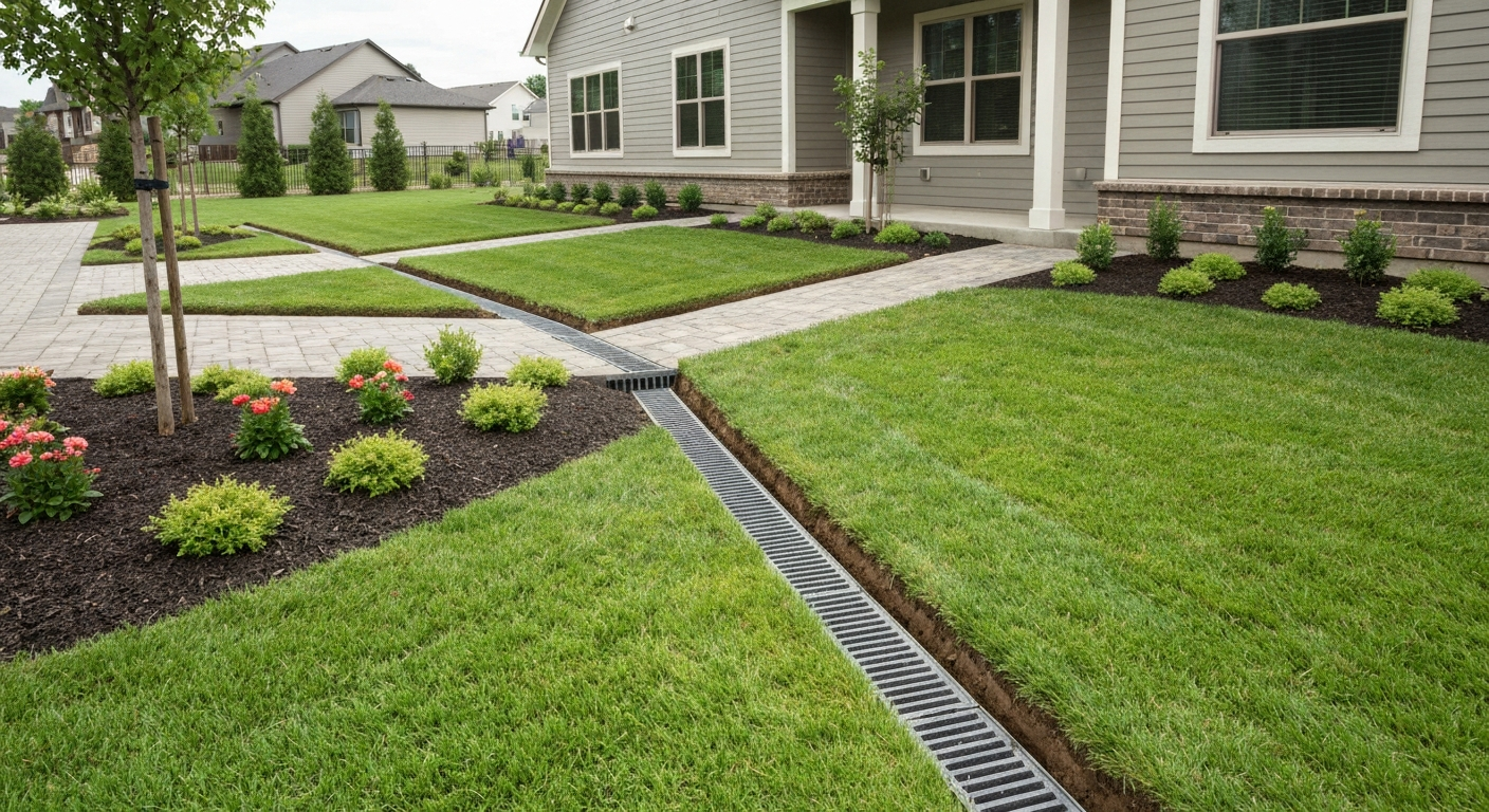 Drain de surface vs Drain français : Lequel choisir pour votre terrain ?