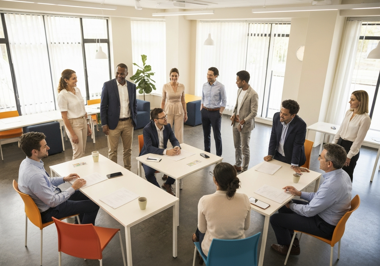 Professional communication training workshop