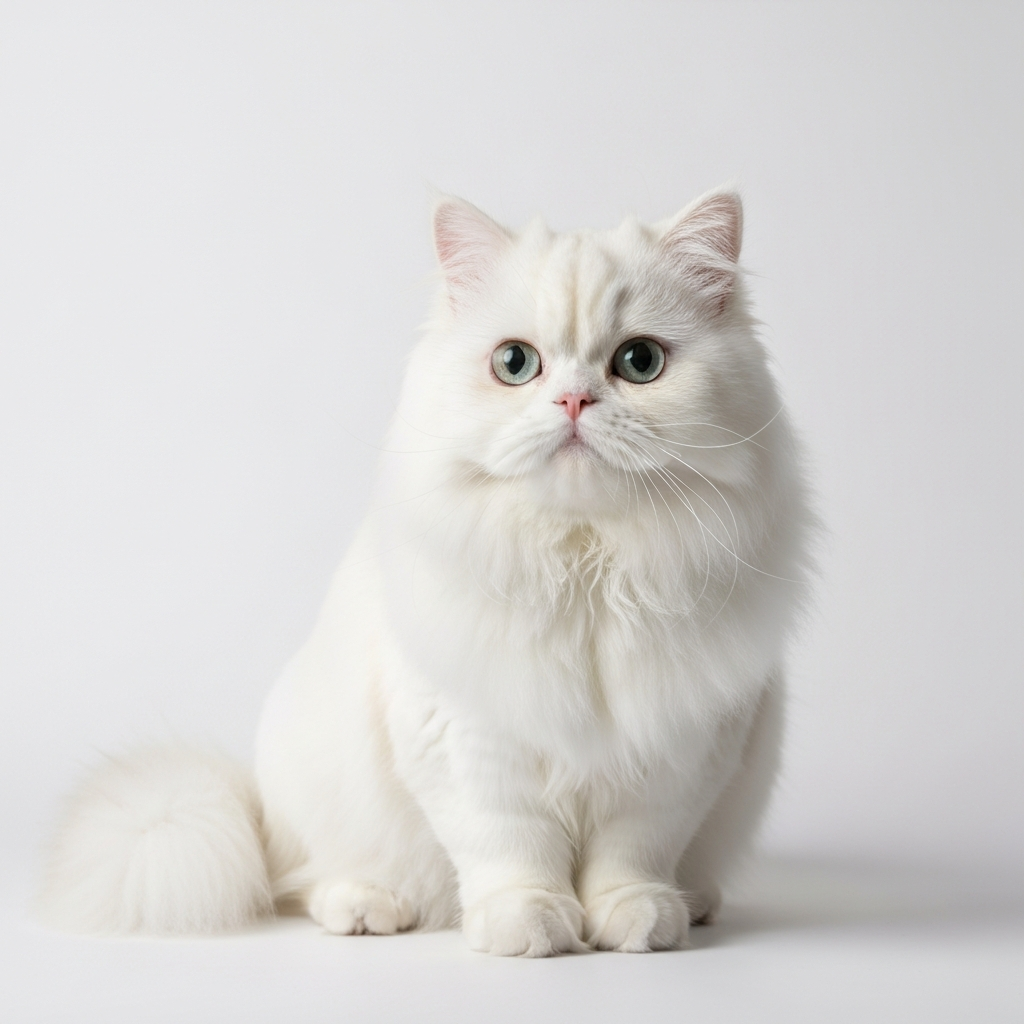 Cat after a beautiful haircut