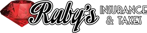Ruby's Insurance & Taxes Logo