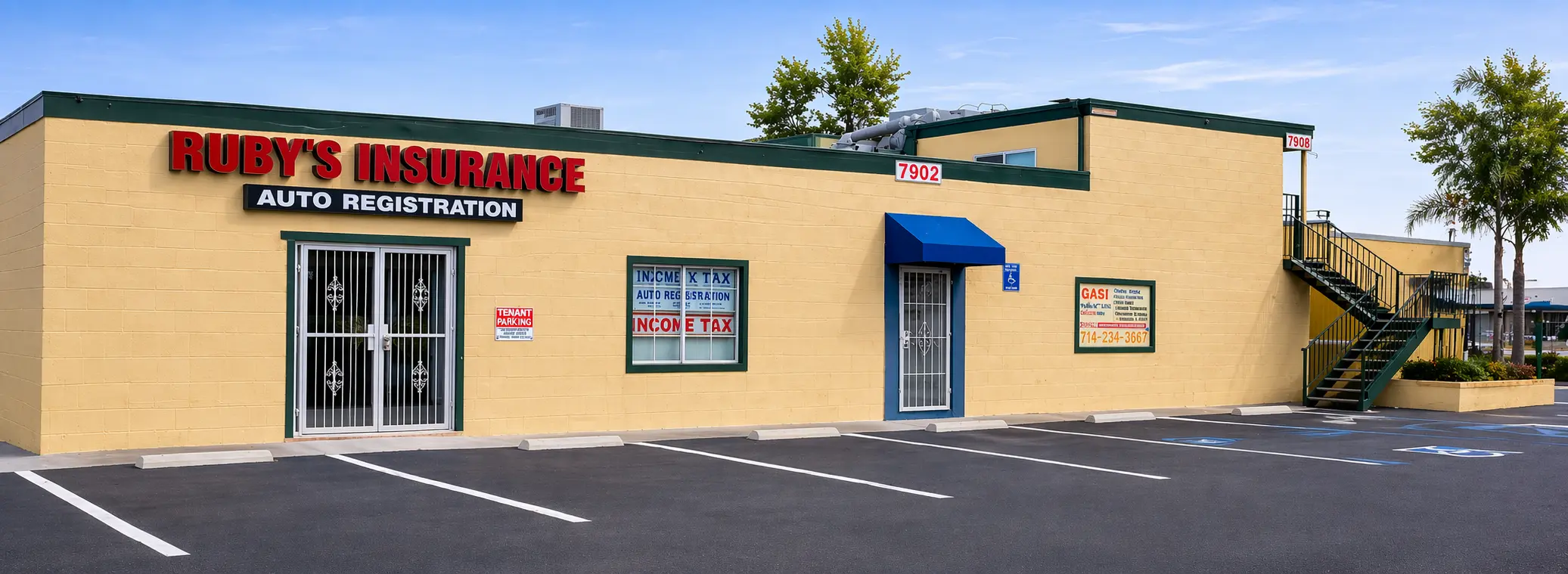 Ruby's Insurance & Taxes Office Exterior Westminster CA