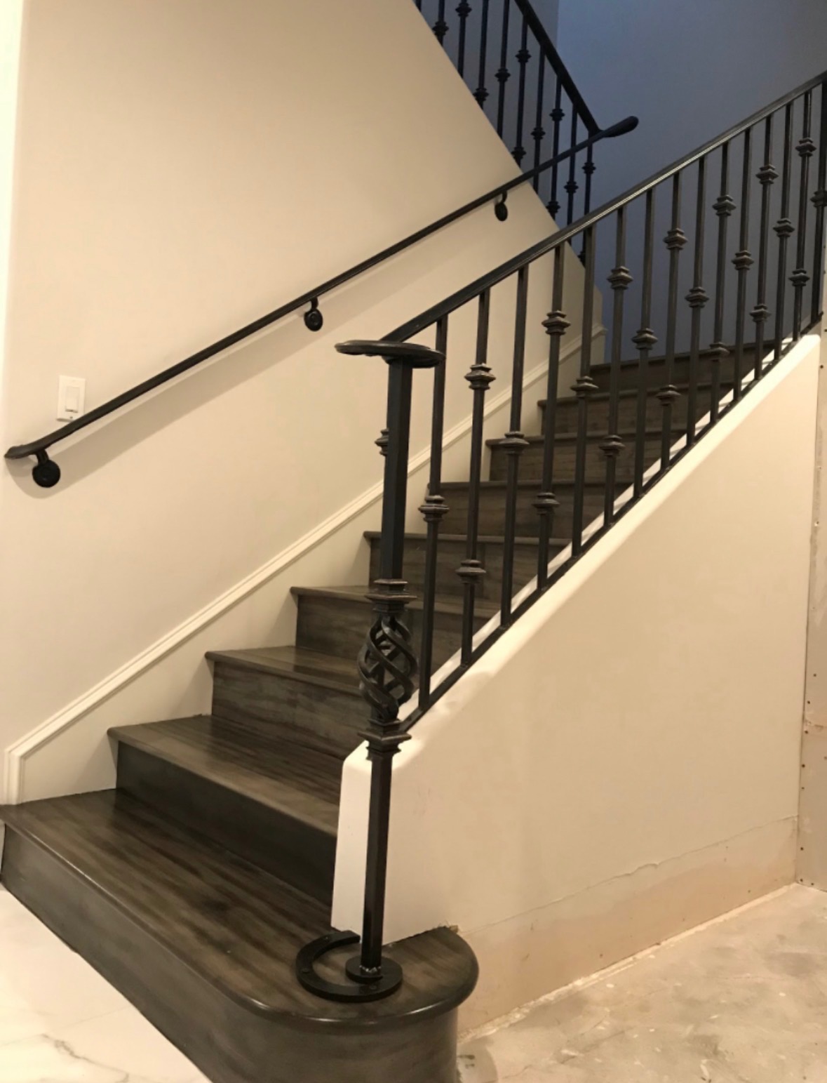 Iron Staircase Railing