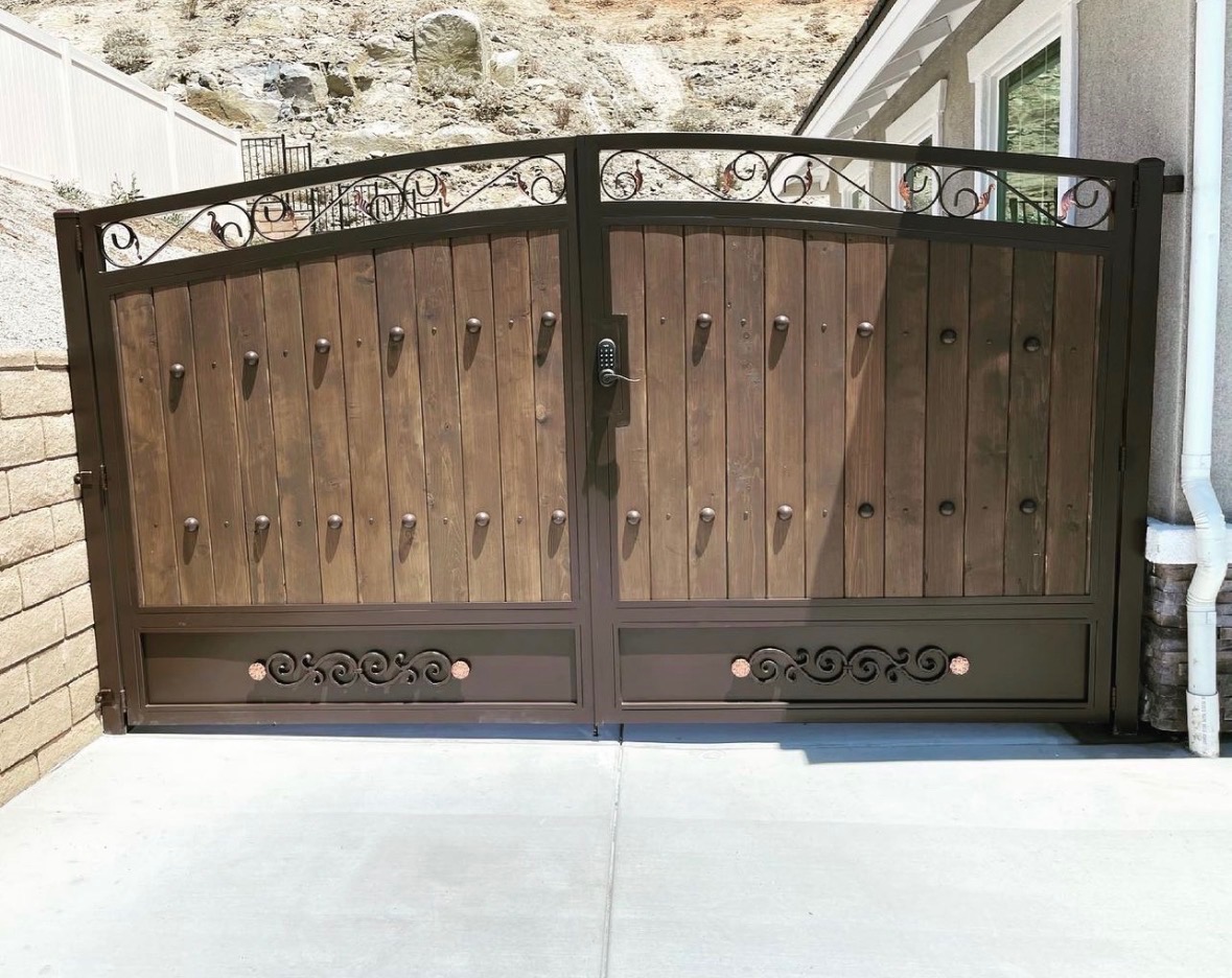 Ornamental Driveway Gate