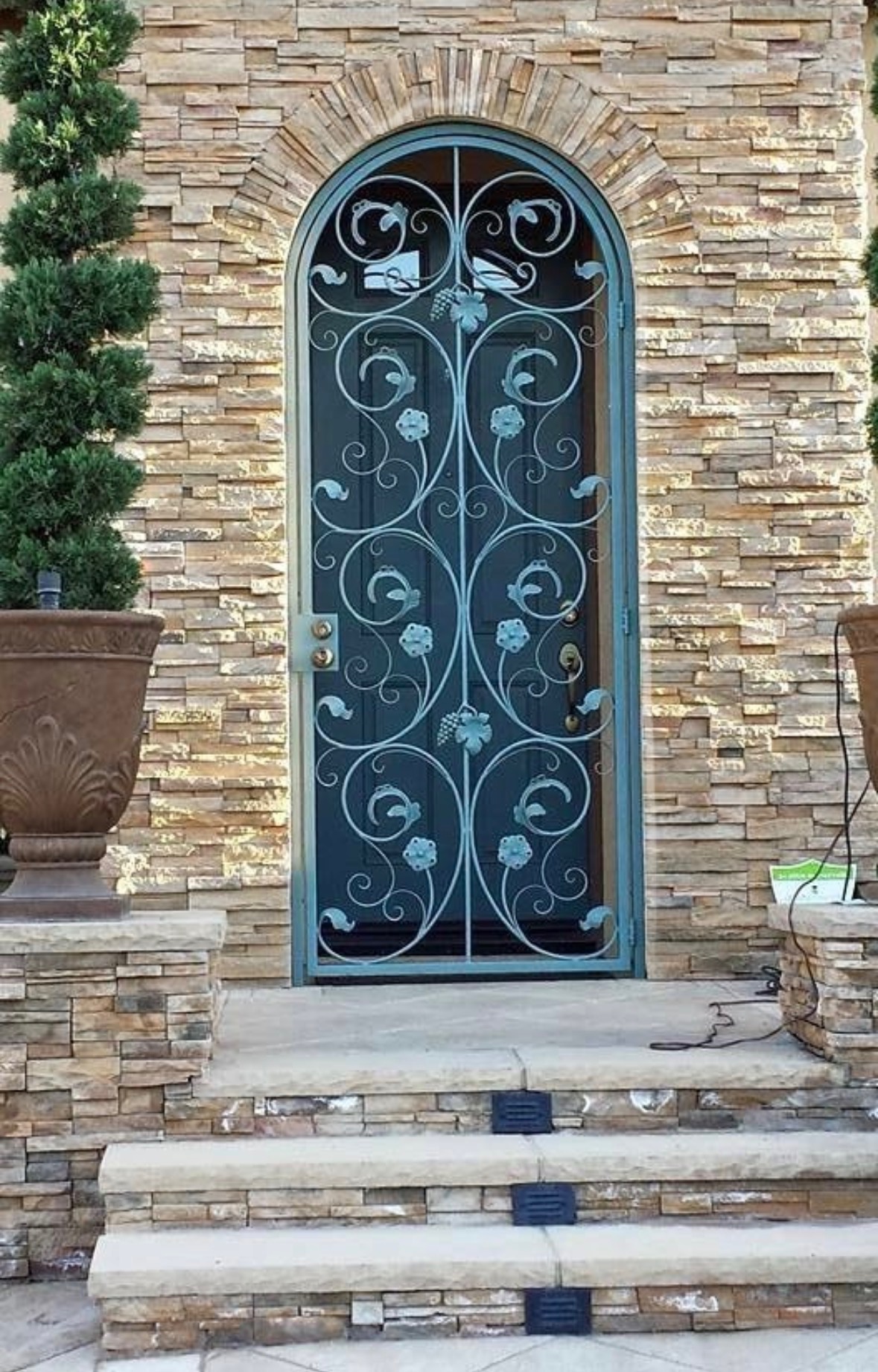 Ornate Entry Door