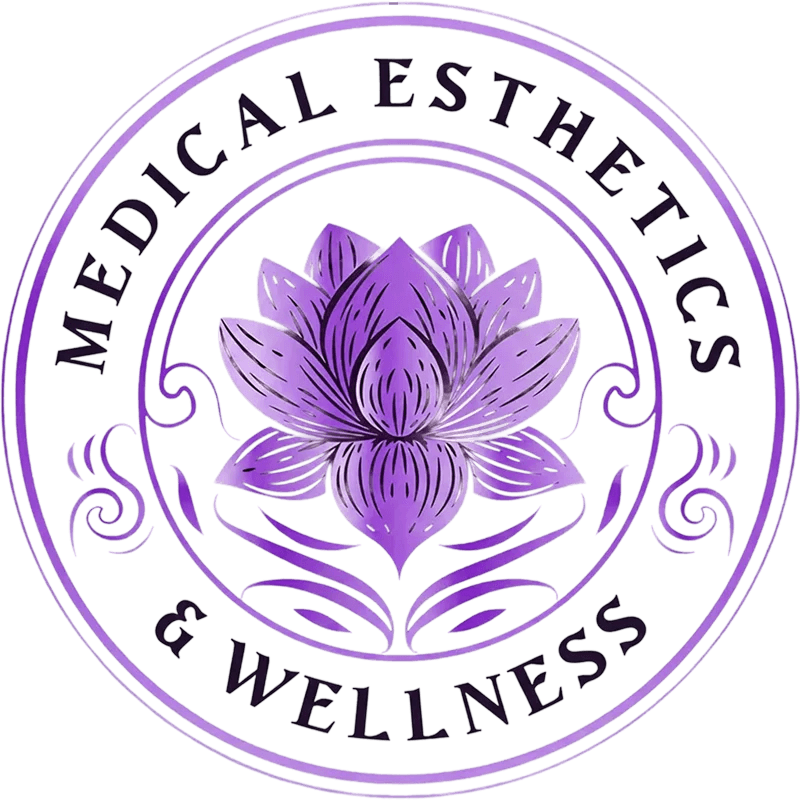 Medical Esthetics and Wellness lotus logo