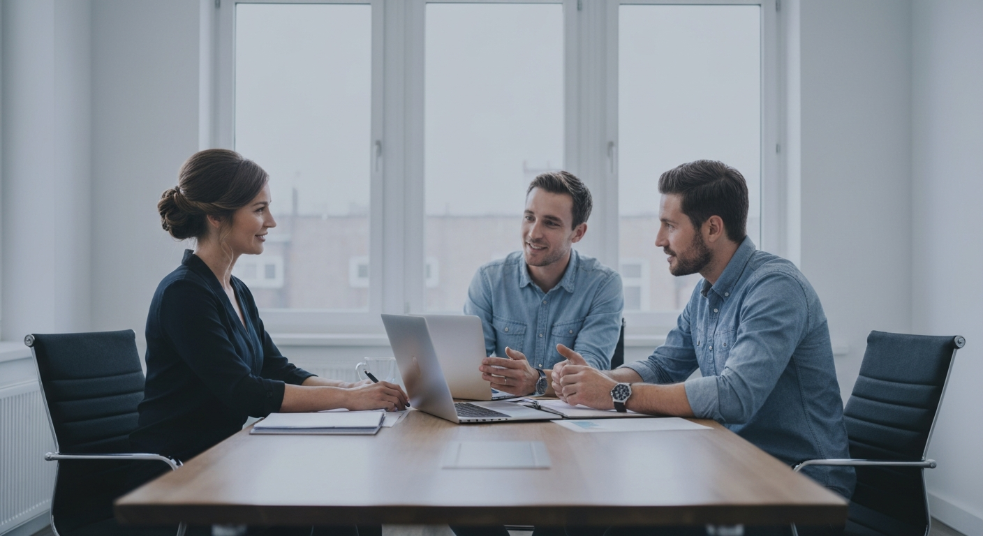 Professional UK small business team