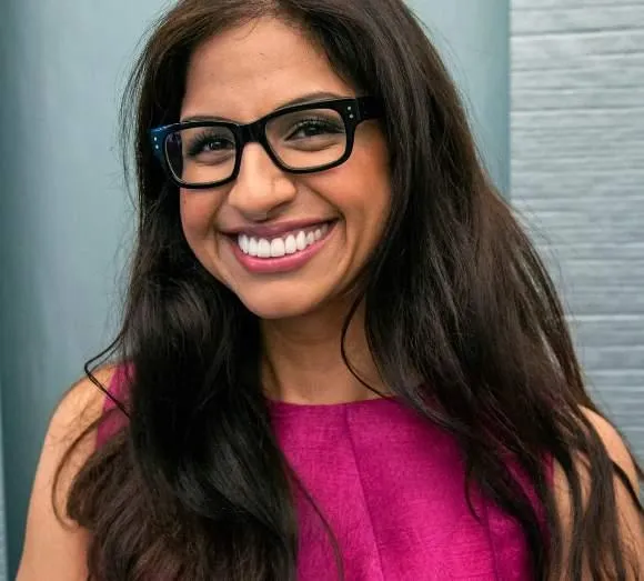 Professional woman smiling