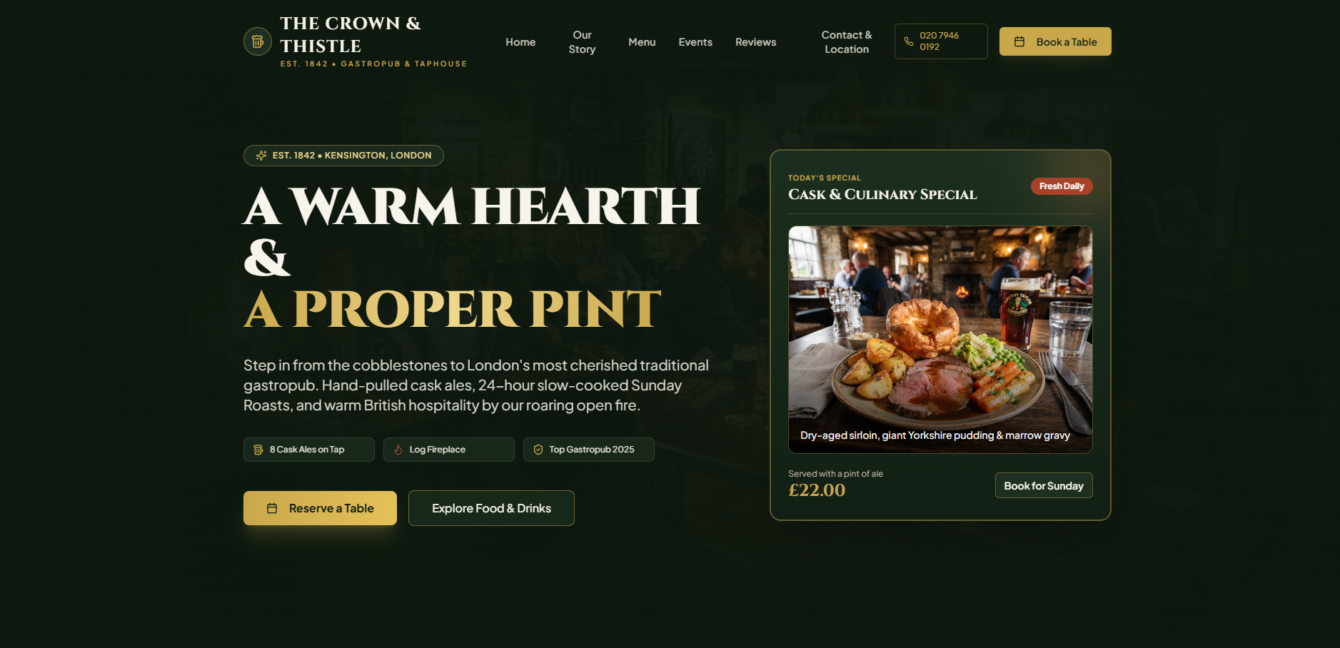 Carruthers Clone website preview