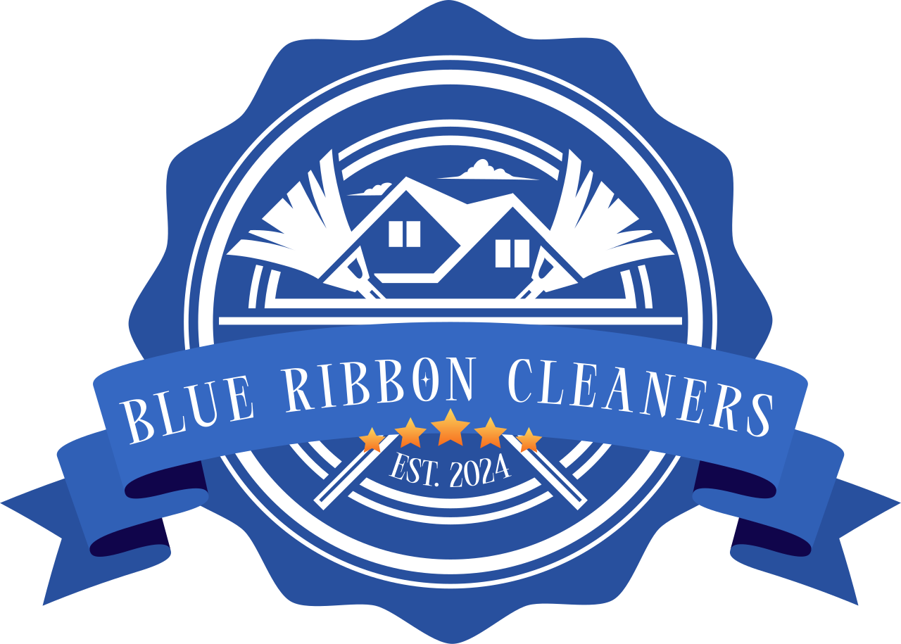 Blue Ribbon Cleaners logo