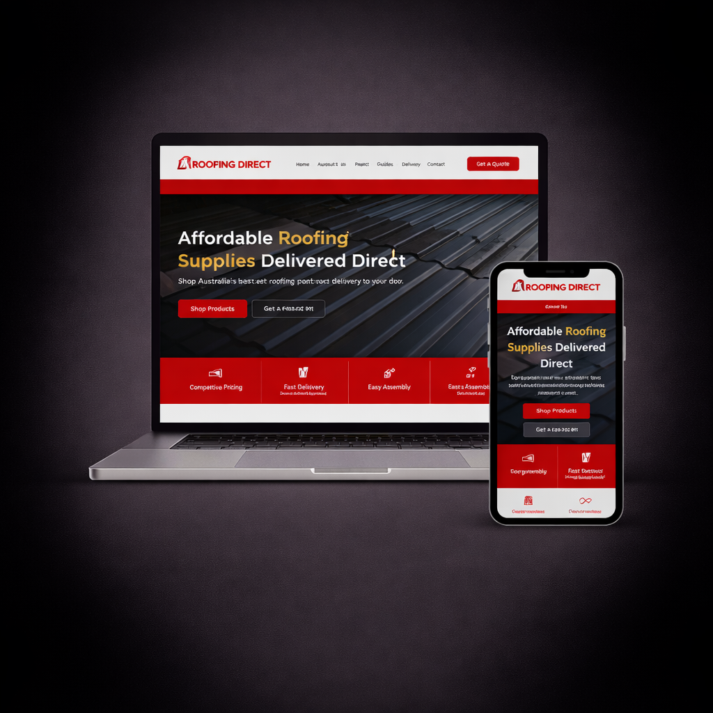 Roofing Direct website