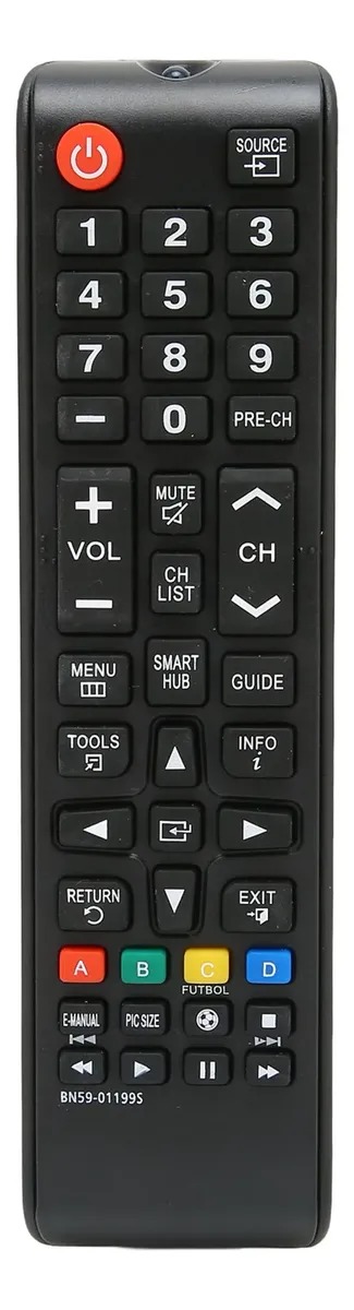 Control Remoto Compatible Con Samsung Smart Tv Modo Fútbol Bn59-01199