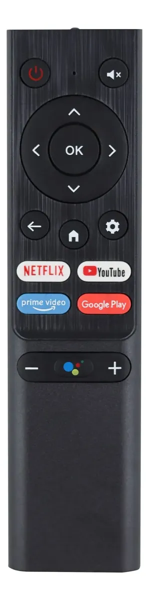 Control Remoto Compatible Hyundai Smart Tv 4K Google Tv Sin Voz