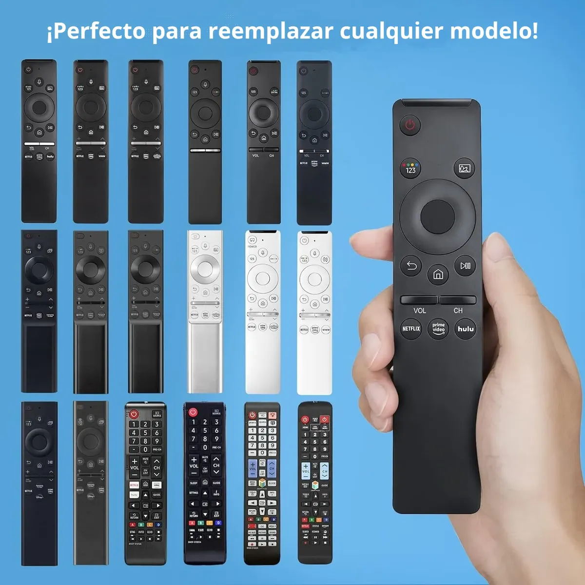 Control Samsung Curvo - Compatibilidad