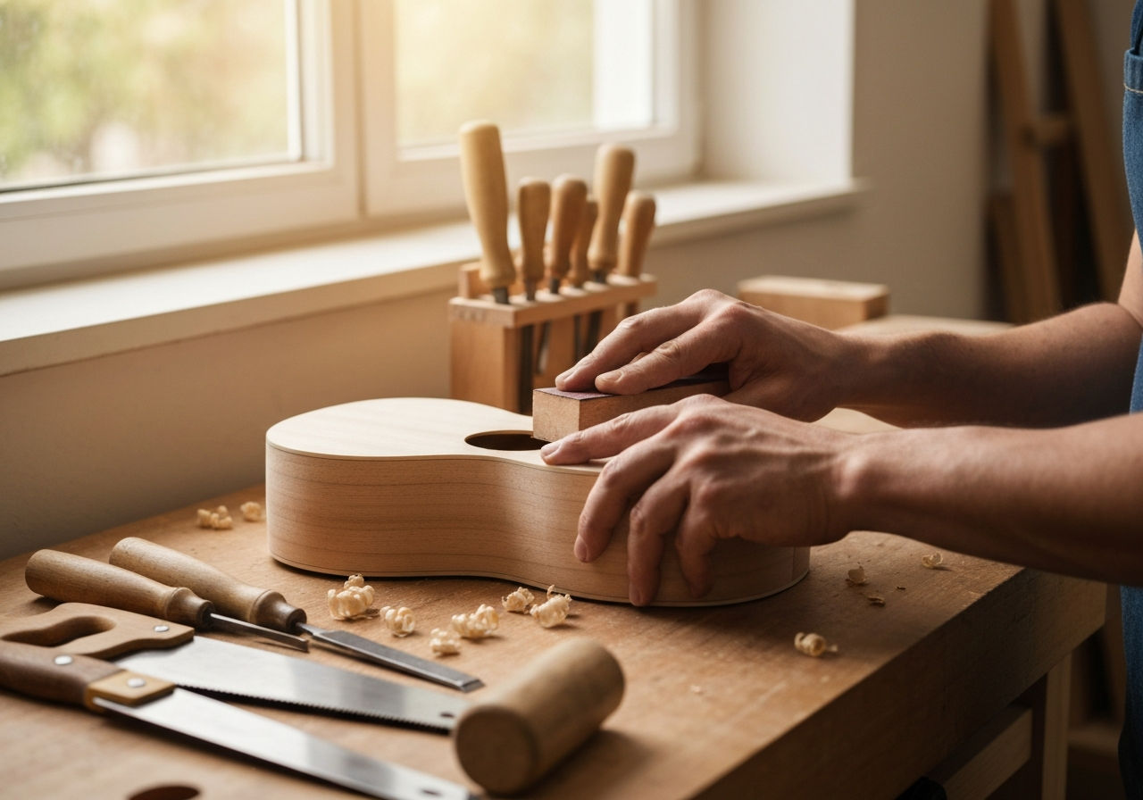 Ukulele Building Class