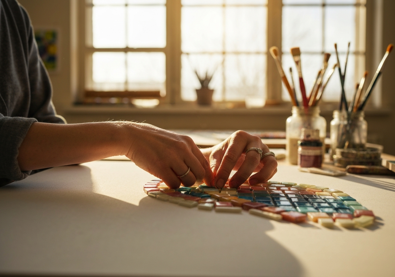 Mosaic Art Class