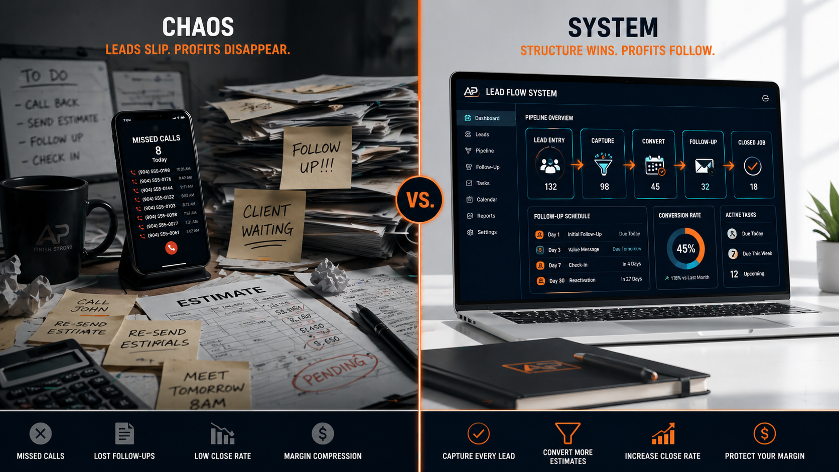 Chaos vs System Split
