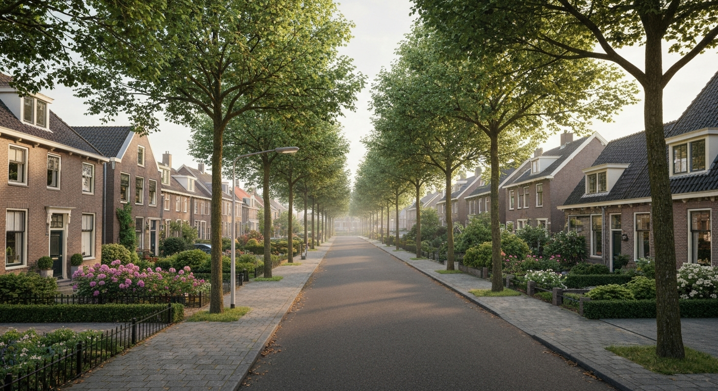 Typisch Amstelveense omgeving - het werkgebied van Snelverhuizen