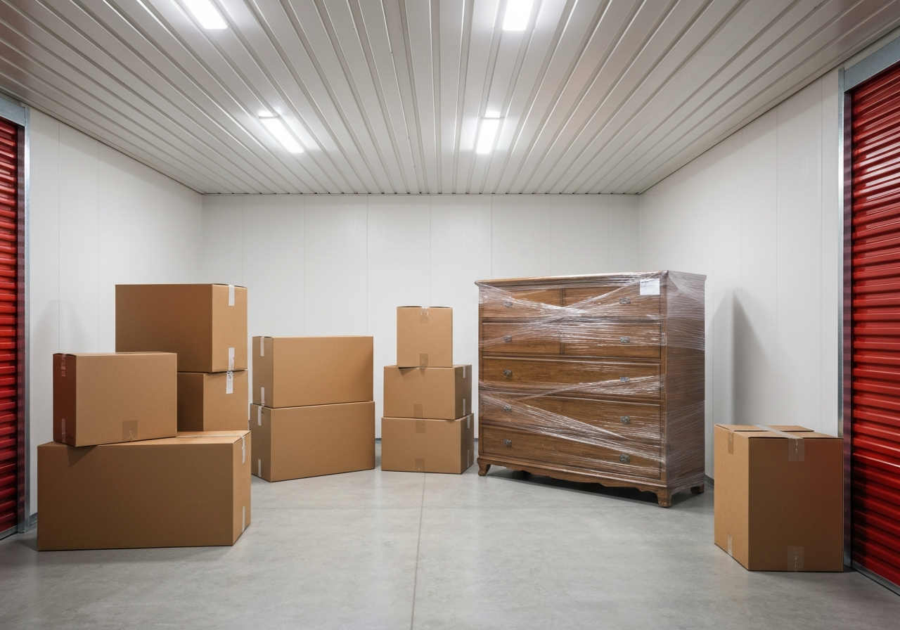 Veilige opslagruimte Snelverhuizen